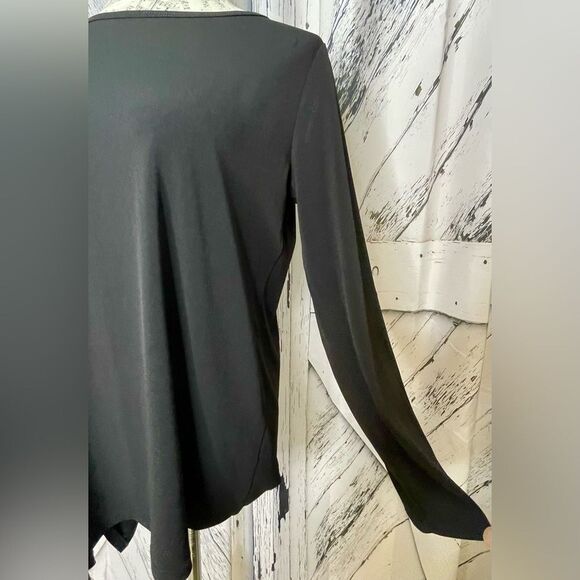 CLARA SUNWOO Asymmetrical Tunic Black L - Picture 4 of 8